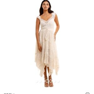 Spell and the Gypsy Collective Le Gauze Lace Kerchief Dress
